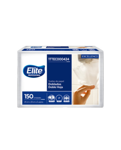 Toallas de papel paquete x 150 u. Elite